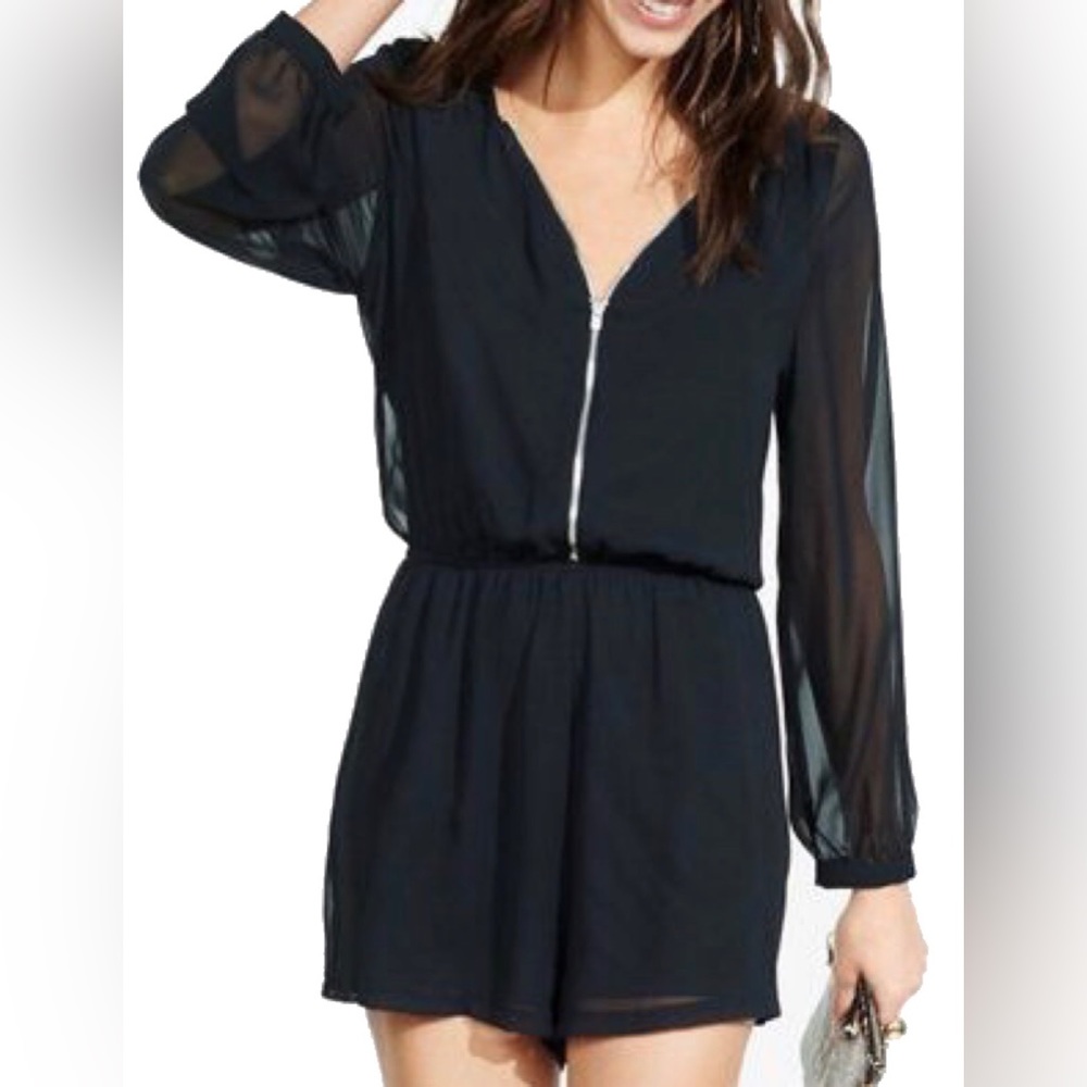 EXPRESS Black Romper - S